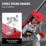 Electric Hoist, 880 lbs 230V Electric Winch with 14 ft Wired Remote Control, 40 ft Single Cable Lifting Height, Single/Double Slings, Image 4