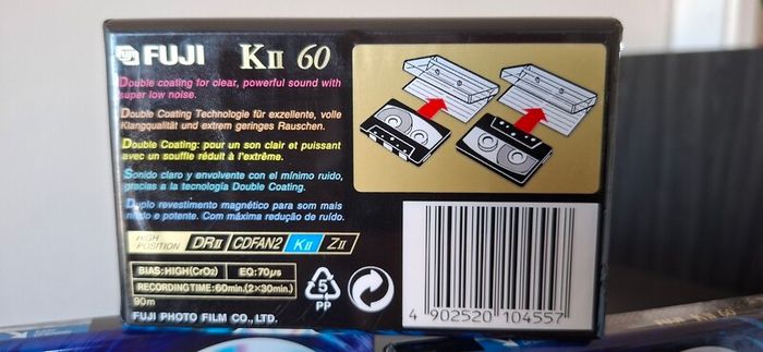 FUJI 60 Type II Cassette Tape