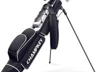 main image for ad Lightweight Golf Stand Bag | Professional Pitch Golf Bag Ideal for The Driving Range, Par 3 and Executive Courses