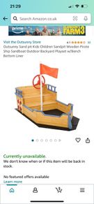 pirate sandpit.