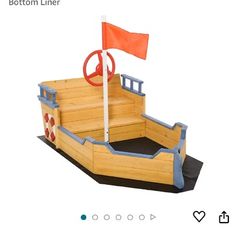 pirate sandpit.