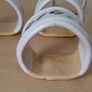 6 x Nicholas Mosse ceramic napkin holders Pansy pattern "seconds" FREEPOST Image 7