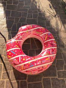 Free - large inflatable donut