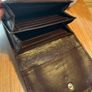 Brown Leather Crocodile Style Womens wallet Image 6