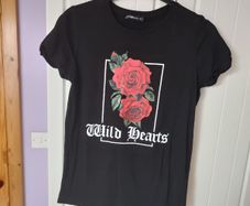 Red Rose T-Shirt FB Sister