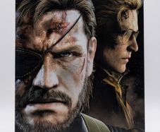 Metal Gear Solid V The Phantom Pain Steelbook Case and Bonus Disc