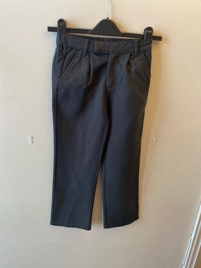Lidl grey trousers (as new) age 7-8