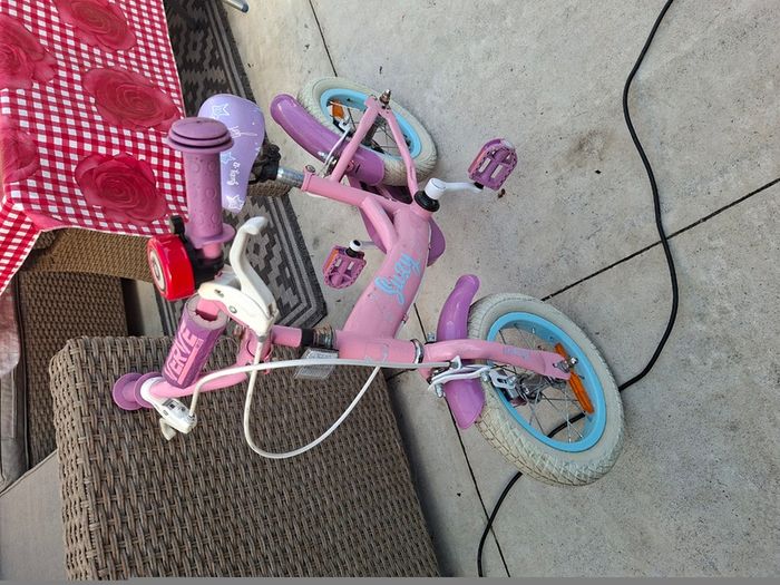 Small gocart and a bike in good condition