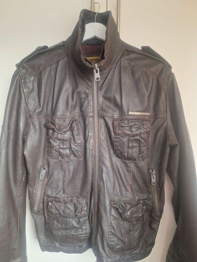 Superdry Leather Jacket (s)