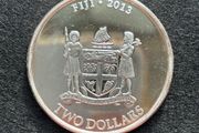 2013 Silver 1 oz. Fiji Taku Turtle