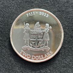 2013 Silver 1 oz. Fiji Taku Turtle
