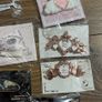 Cute Flower knows hair clips, key rings, etc bundle Image 6