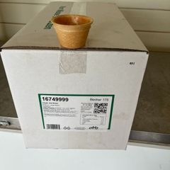Edible ice cream tubs