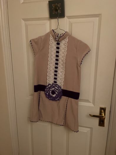 Girls 2 piece jacket and dress age 6 mini