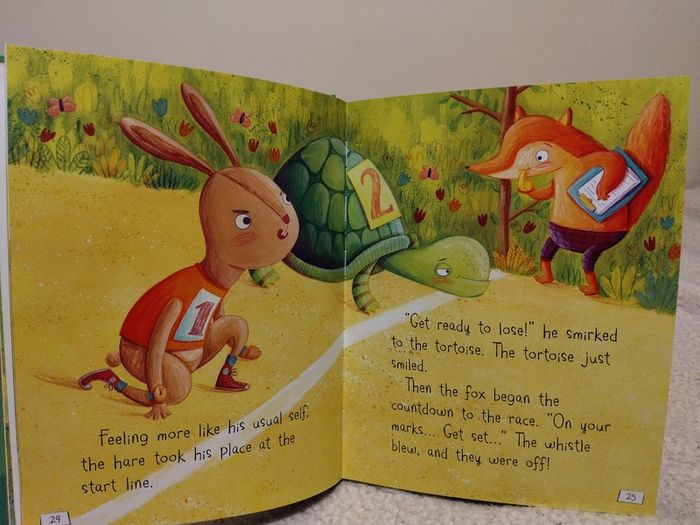 Aesop's Fables hardback storybook collection of stories