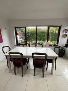 Six Balloon Back Chairs