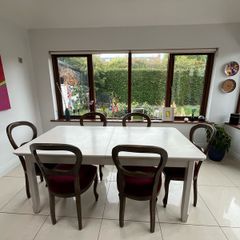 Six Balloon Back Chairs