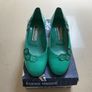 'Franco Visconti' women's green leather shoes Image 3