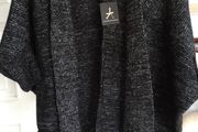 Ladies Charcoal Cardigan