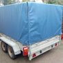 9x5 enclosed caged trailer with removable cover and sides. Image 2