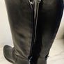 Original GEOX women's equestrian-style black leather boots Felicity size 7 UK EU 41 NEW Image 7