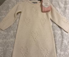 New baby girl dress with tights size 24-36 moths