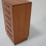 Vintage Teak 6 Drawer Tallboy Fresco By G-Plan Furniture, 1960s. Image 8