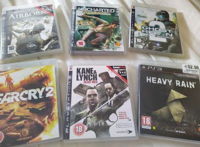 PS3 Games 8 Euro Each