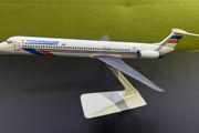 Paramount 1:200 scale model airplane, MD-80 aircraft, Wings of Pride livery, made by Wooster