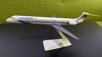 Paramount 1:200 scale model airplane, MD-80 aircraft, Wings of Pride livery, made by Wooster