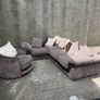 L shape sofa and armchair Image 2