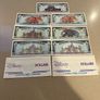 USA Disney Dollars Banknotes x 7 Image 2