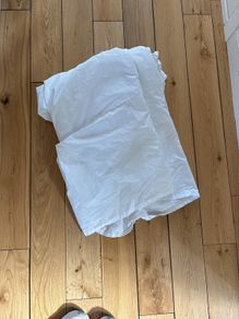 Valance Sheet White, King Size.