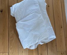Valance Sheet White, King Size.
