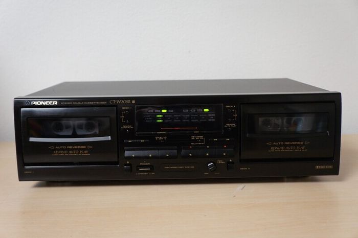 Pioneer CT-W205R Cassette tape deck - free shipping