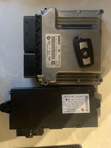 Bmw E92  (N47) ECU, Cass And Key