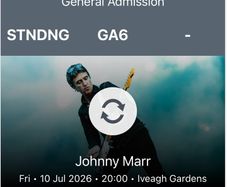 Johnny Marr - Iveagh Gardens