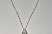 Vintage 1970s "JAWS" Movable Shark Jaw Pendant Necklace - Retro 70s Novelty