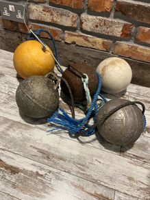 vintage  buoys