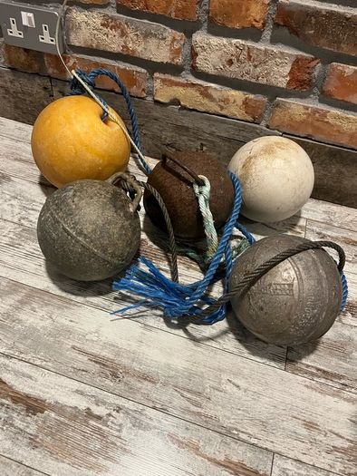 vintage  buoys