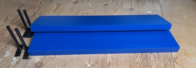 IKEA Blue Lack Shelves