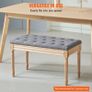 BENCH INDOOR Upholstered bench rectangular dressing bench Image 5