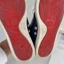 Christian Louboutin Rantulow navy leather Sz 40.5 (Unisex) Fit 7 UK Mens or 7.5-8UK Women's - Rrp 675 (New) Image 7