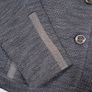 Gustav Grey Textured Blazer Jacket Metallic Trim 10UK/38EU Image 4