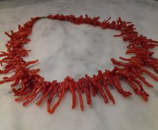 Authentic Red Coral Necklace
