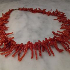 Authentic Red Coral Necklace
