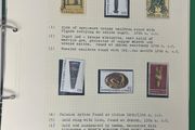 Collection: Small collection of Cyprus Mint and Used Stamps in Green binder