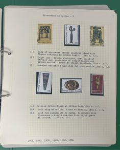 Collection: Small collection of Cyprus Mint and Used Stamps in Green binder