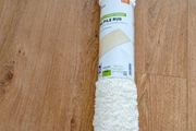 2 Brand New Cream  Long Pile rugs for sale if both together reduced to 40 euro for both