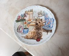 Royal  Albert - Man's Best Friend Collection  Plate - "Playtime"